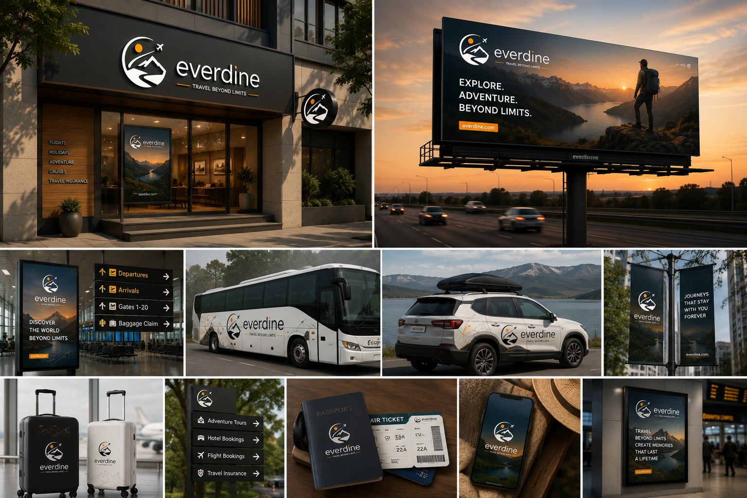 Everdine Branding Showcase
