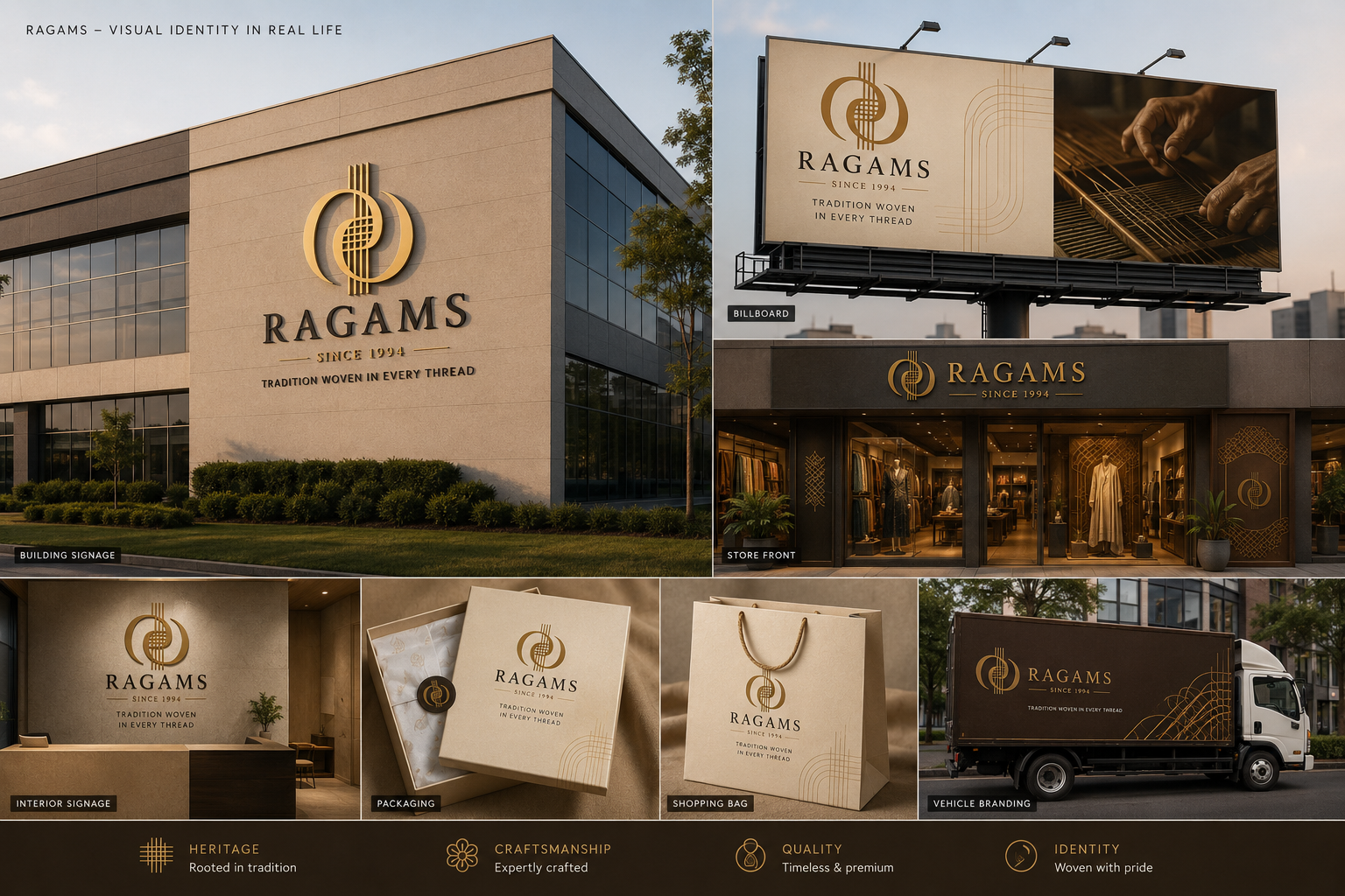 Ragams Branding Showcase
